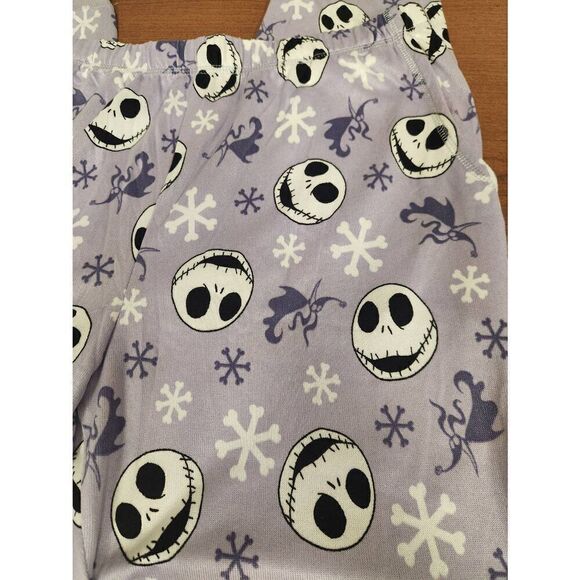 Disney Nightmare Before Christmas Graphic Print Lounge Sleepwear Pants: Large - Picture 2 of 5